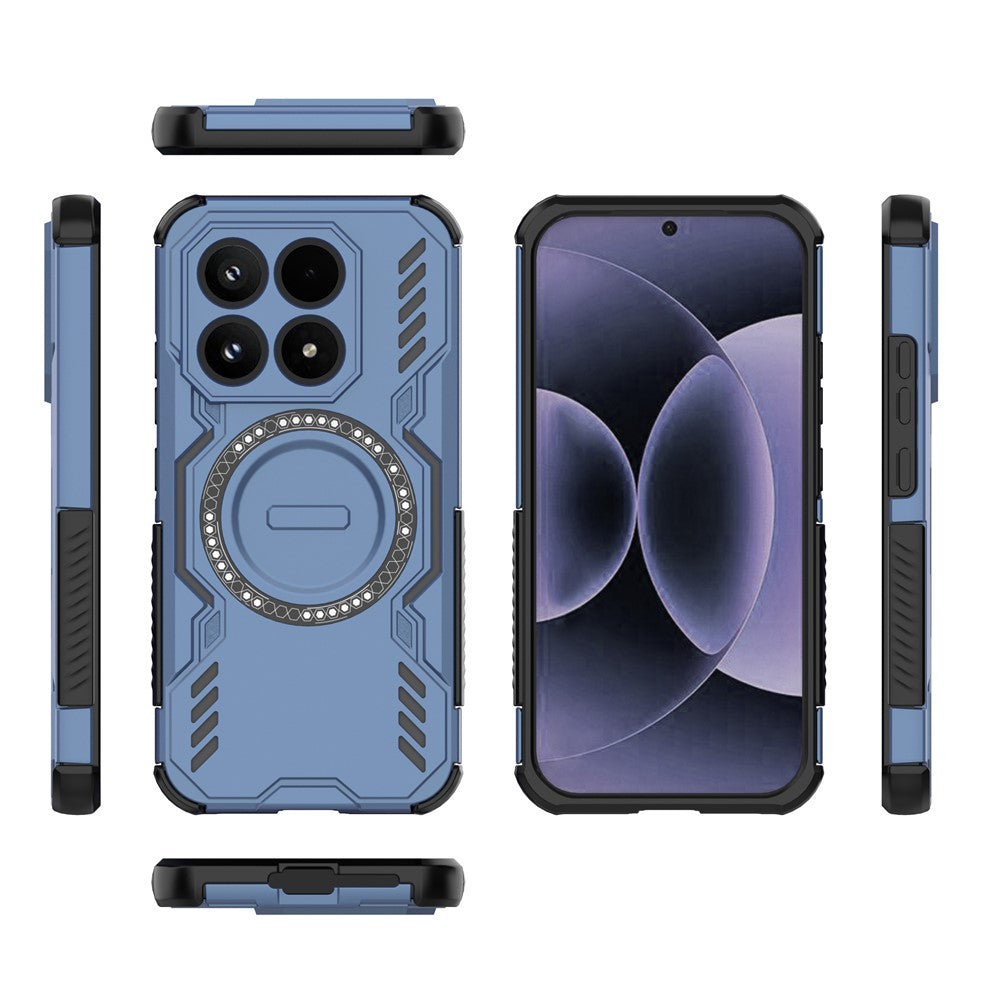 MagSafe-deksel for Xiaomi 17, Techsuit, ArmorMag, Blå