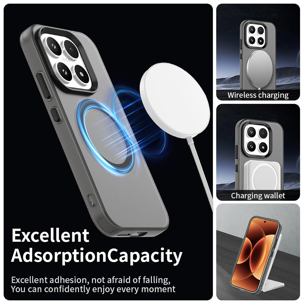 MagSafe-deksel for Xiaomi 17, Techsuit, CandyCase, Svart