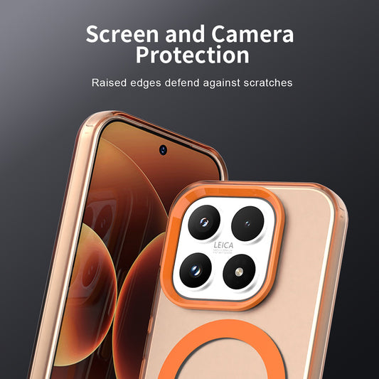 MagSafe-deksel for Xiaomi 17, Techsuit, CandyCase, Oransje