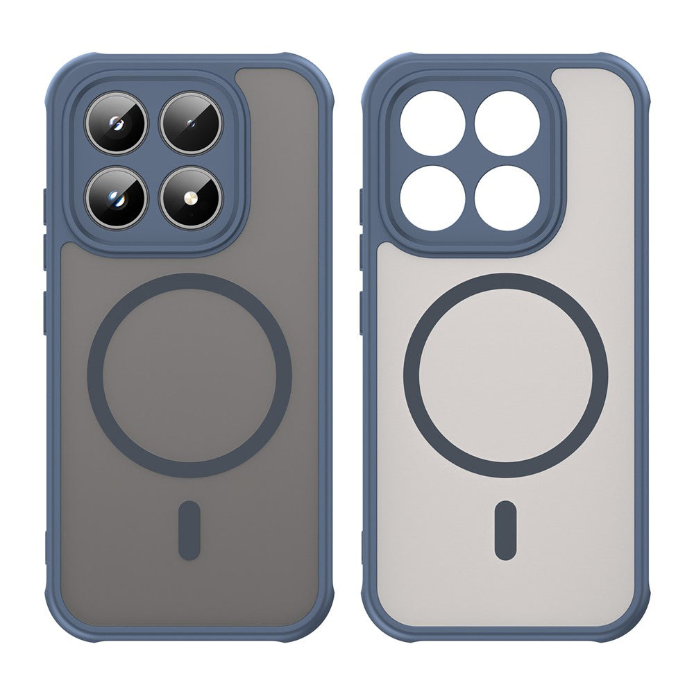 MagSafe-deksel for Xiaomi 17, Techsuit, HaloFrost II, Marineblå