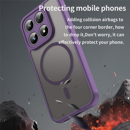 MagSafe-deksel for Xiaomi 17, Techsuit, HaloFrost II, Lilla