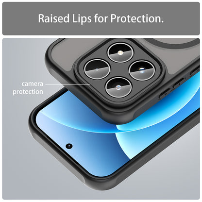 MagSafe-deksel for Xiaomi 17, Techsuit, HaloFrost II, Svart