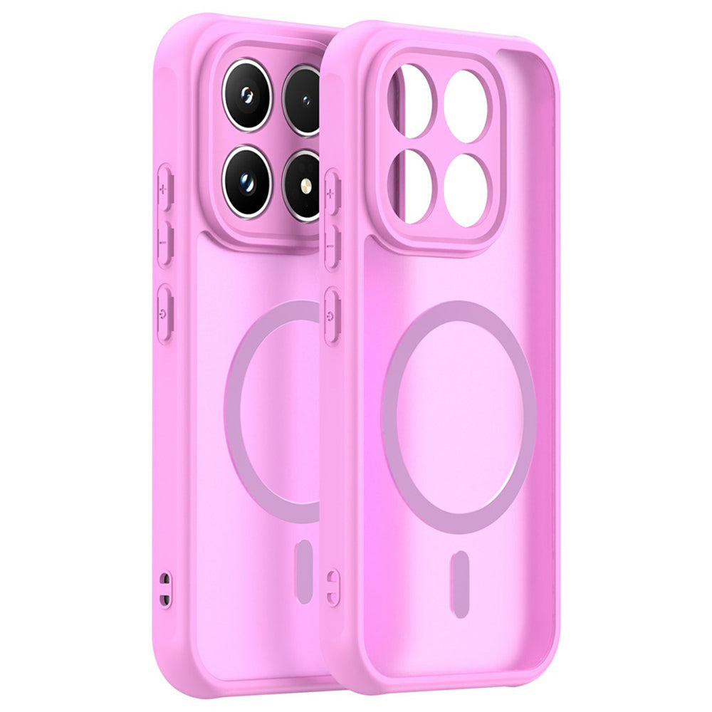 MagSafe-deksel for Xiaomi 17, Techsuit, HaloFrost II, Rosa