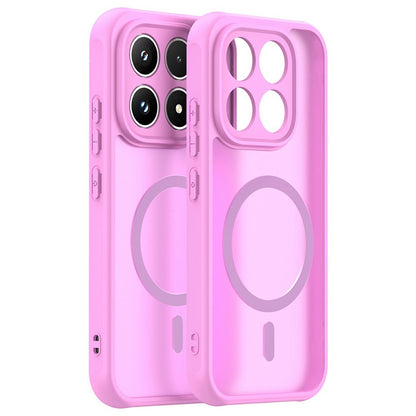MagSafe-deksel for Xiaomi 17, Techsuit, HaloFrost II, Rosa