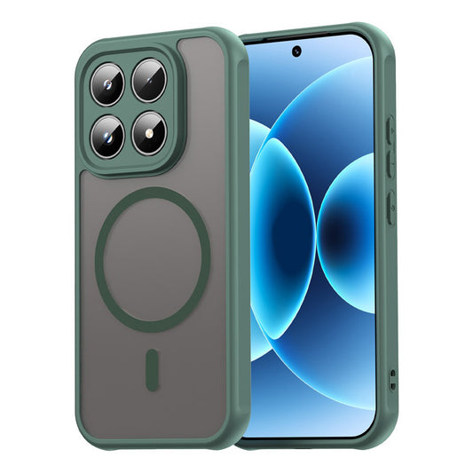 MagSafe-deksel for Xiaomi 17, Techsuit, HaloFrost II, Grønn