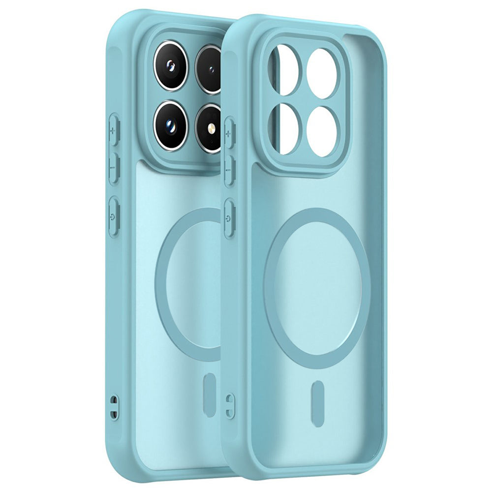 MagSafe-deksel for Xiaomi 17, Techsuit, HaloFrost II, Lys Grønn