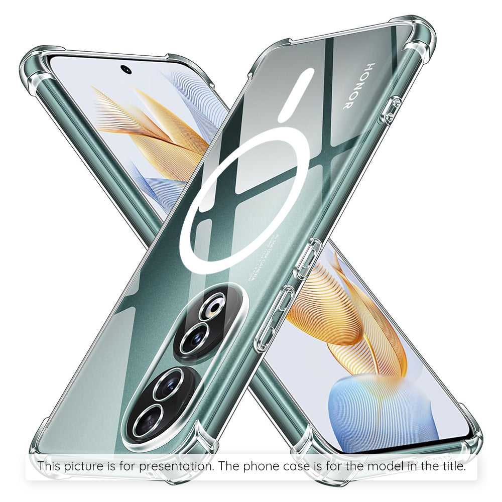 MagSafe-deksel for Xiaomi 17, Techsuit, støtsikker, gjennomsiktig