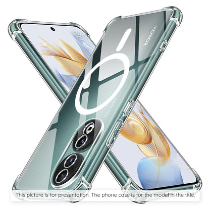 MagSafe-deksel for Xiaomi 17, Techsuit, støtsikker, gjennomsiktig