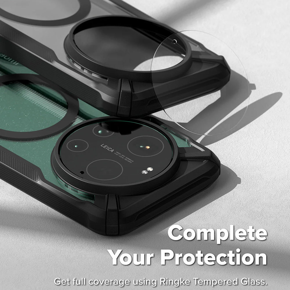 MagSafe-deksel for Xiaomi 17 Ultra, Ringke, Fusion X, svart