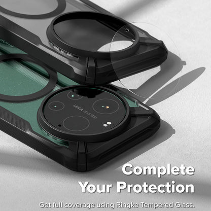 MagSafe-deksel for Xiaomi 17 Ultra, Ringke, Fusion X, svart