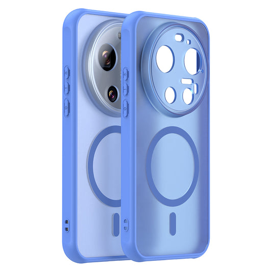 MagSafe-deksel for Xiaomi 17 Ultra, Techsuit, HaloFrost II, Blå