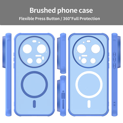 MagSafe-deksel for Xiaomi 17 Ultra, Techsuit, HaloFrost II, Blå