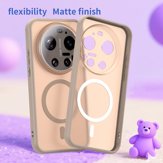 MagSafe-deksel for Xiaomi 17 Ultra, Techsuit, HaloFrost II, Gull