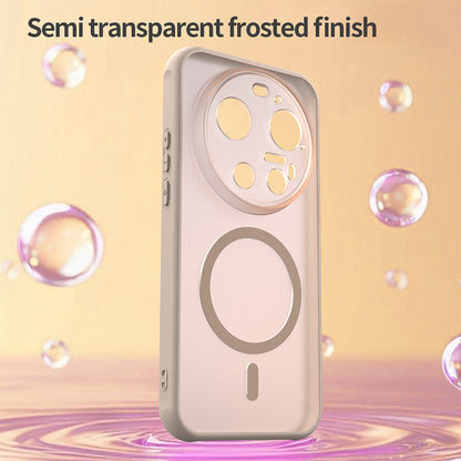 MagSafe-deksel for Xiaomi 17 Ultra, Techsuit, HaloFrost II, Gull