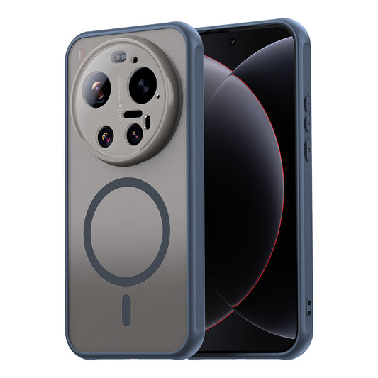 MagSafe-deksel for Xiaomi 17 Ultra, Techsuit, HaloFrost II, Marineblå