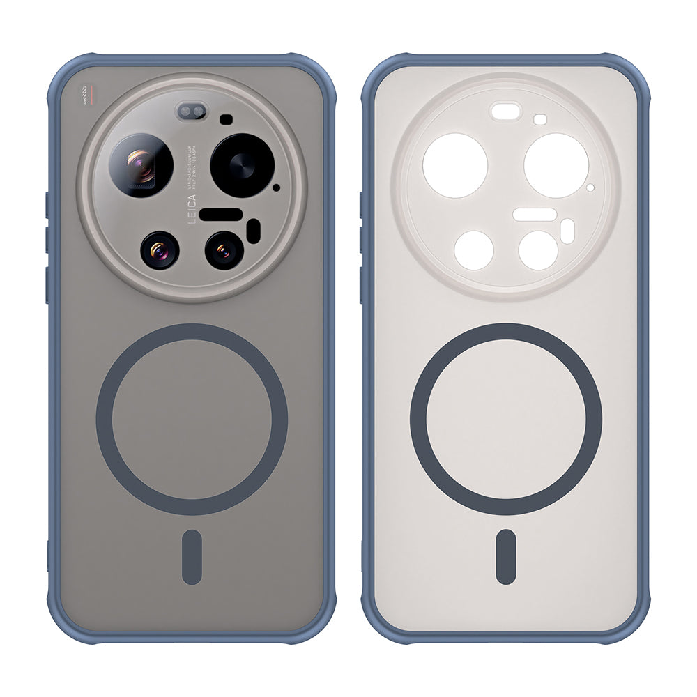 MagSafe-deksel for Xiaomi 17 Ultra, Techsuit, HaloFrost II, Marineblå