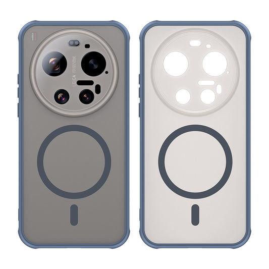 MagSafe-deksel for Xiaomi 17 Ultra, Techsuit, HaloFrost II, Marineblå