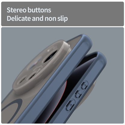 MagSafe-deksel for Xiaomi 17 Ultra, Techsuit, HaloFrost II, Marineblå