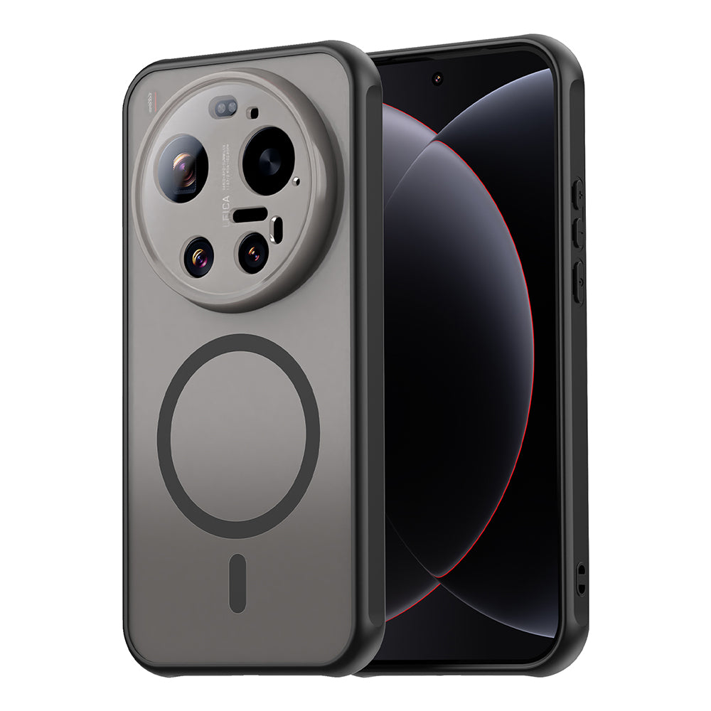 MagSafe-deksel for Xiaomi 17 Ultra, Techsuit, HaloFrost II, Svart