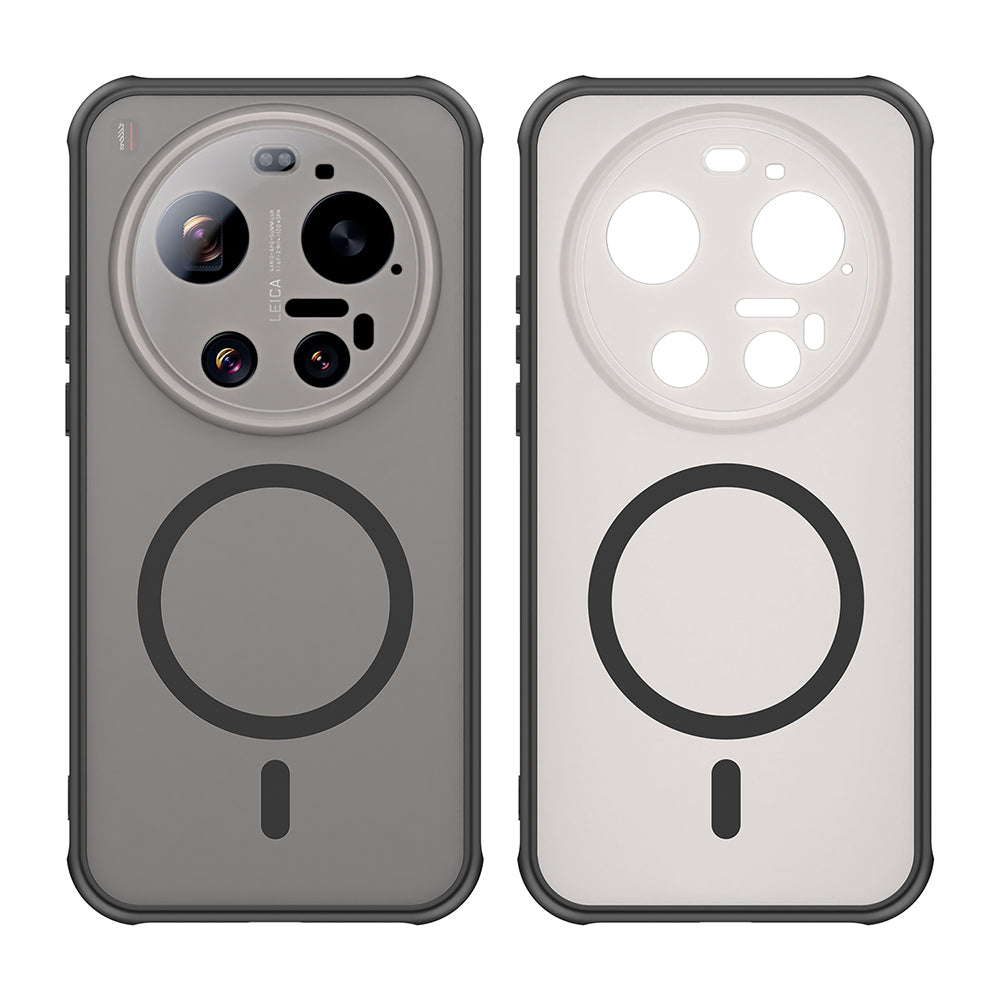 MagSafe-deksel for Xiaomi 17 Ultra, Techsuit, HaloFrost II, Svart