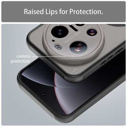 MagSafe-deksel for Xiaomi 17 Ultra, Techsuit, HaloFrost II, Svart