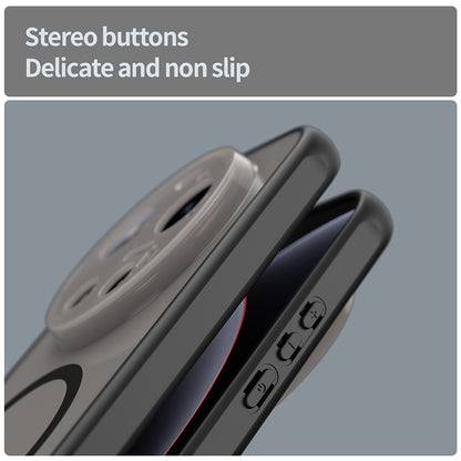 MagSafe-deksel for Xiaomi 17 Ultra, Techsuit, HaloFrost II, Svart