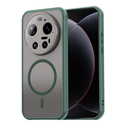 MagSafe-deksel for Xiaomi 17 Ultra, Techsuit, HaloFrost II, Grønn