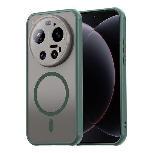 MagSafe-deksel for Xiaomi 17 Ultra, Techsuit, HaloFrost II, Grønn