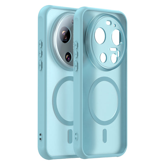 MagSafe-deksel for Xiaomi 17 Ultra, Techsuit, HaloFrost II, Lys Grønn