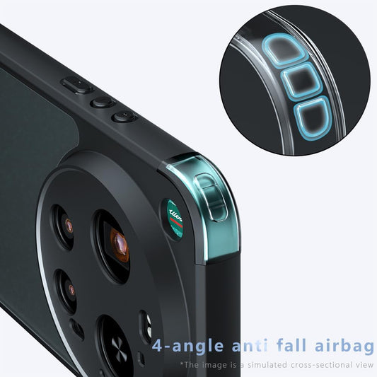 MagSafe-deksel for Xiaomi 17 Ultra, Techsuit, PureFrost, Satin Black