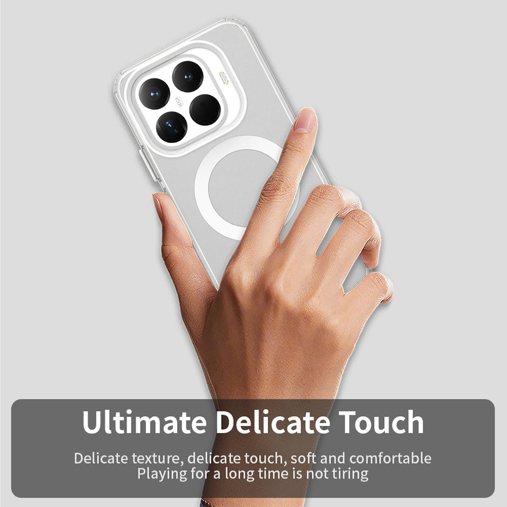 MagSafe-deksel for Xiaomi 17T Pro, Techsuit, CandyCase, hvit
