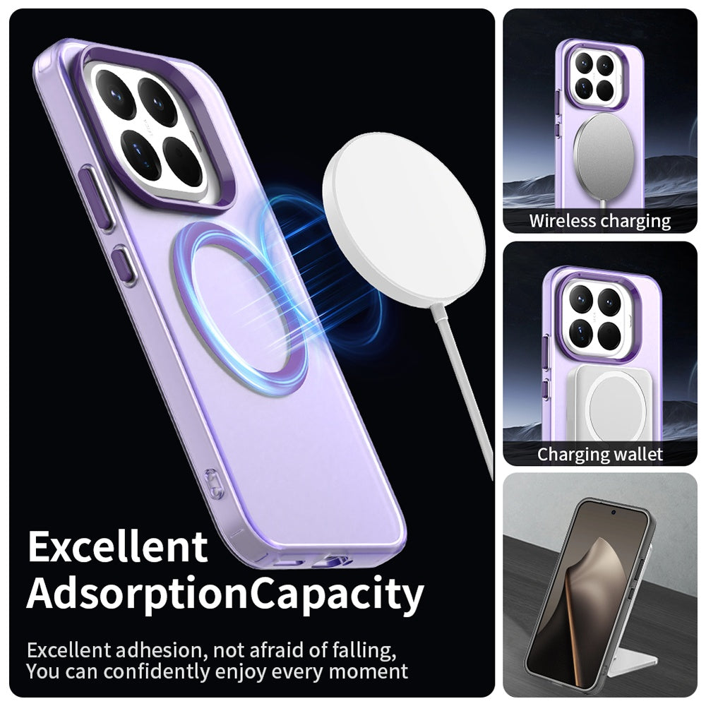 MagSafe-deksel for Xiaomi 17T Pro, Techsuit, CandyCase, Lilla