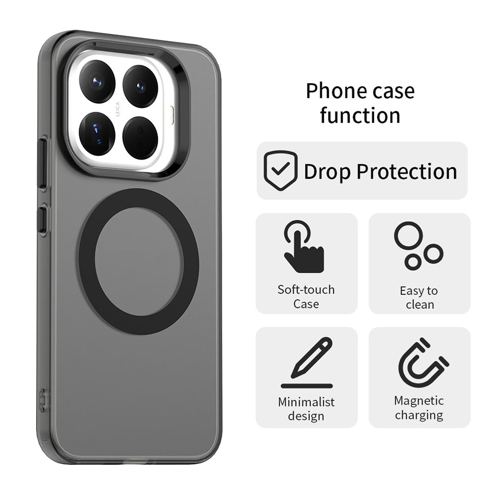 MagSafe-deksel for Xiaomi 17T Pro, Techsuit, CandyCase, Svart