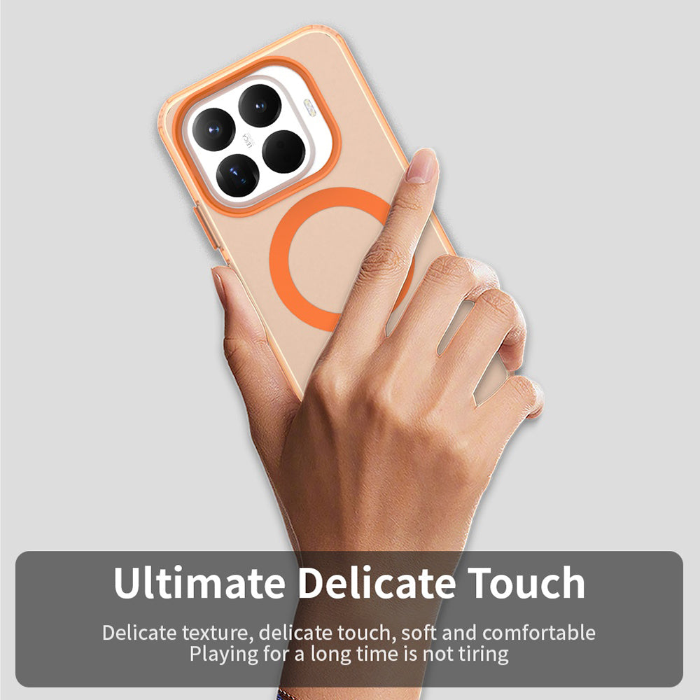 MagSafe-deksel for Xiaomi 17T Pro, Techsuit, CandyCase, Oransje