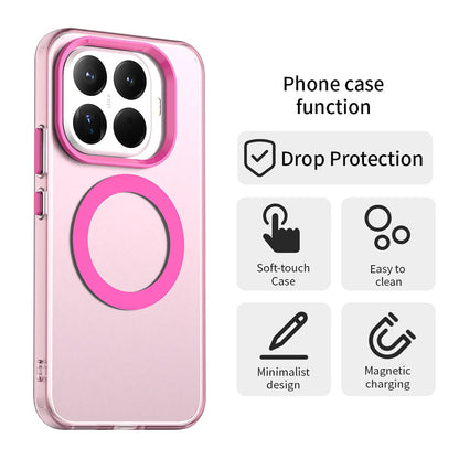 MagSafe-deksel for Xiaomi 17T Pro, Techsuit, CandyCase, Rosa