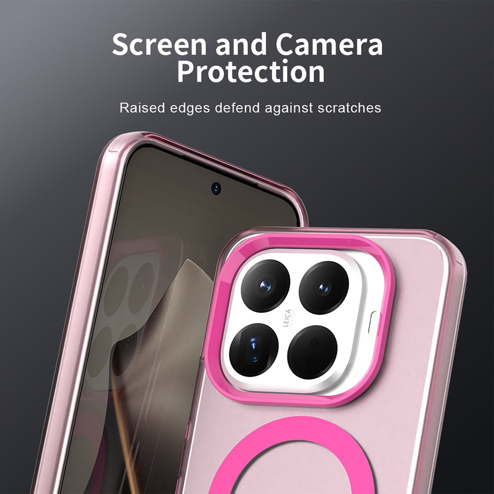 MagSafe-deksel for Xiaomi 17T Pro, Techsuit, CandyCase, Rosa