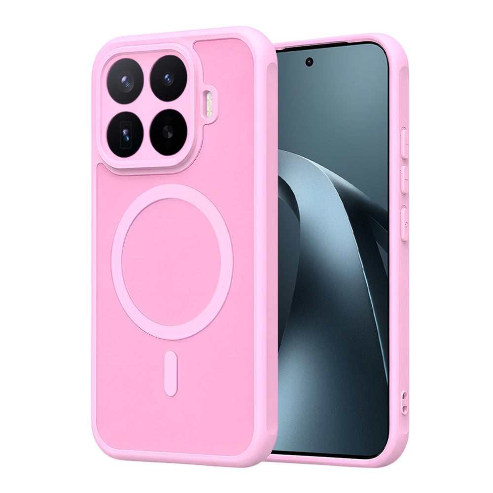 MagSafe-deksel for Xiaomi 17T Pro, Techsuit, HaloFrost II, Rosa