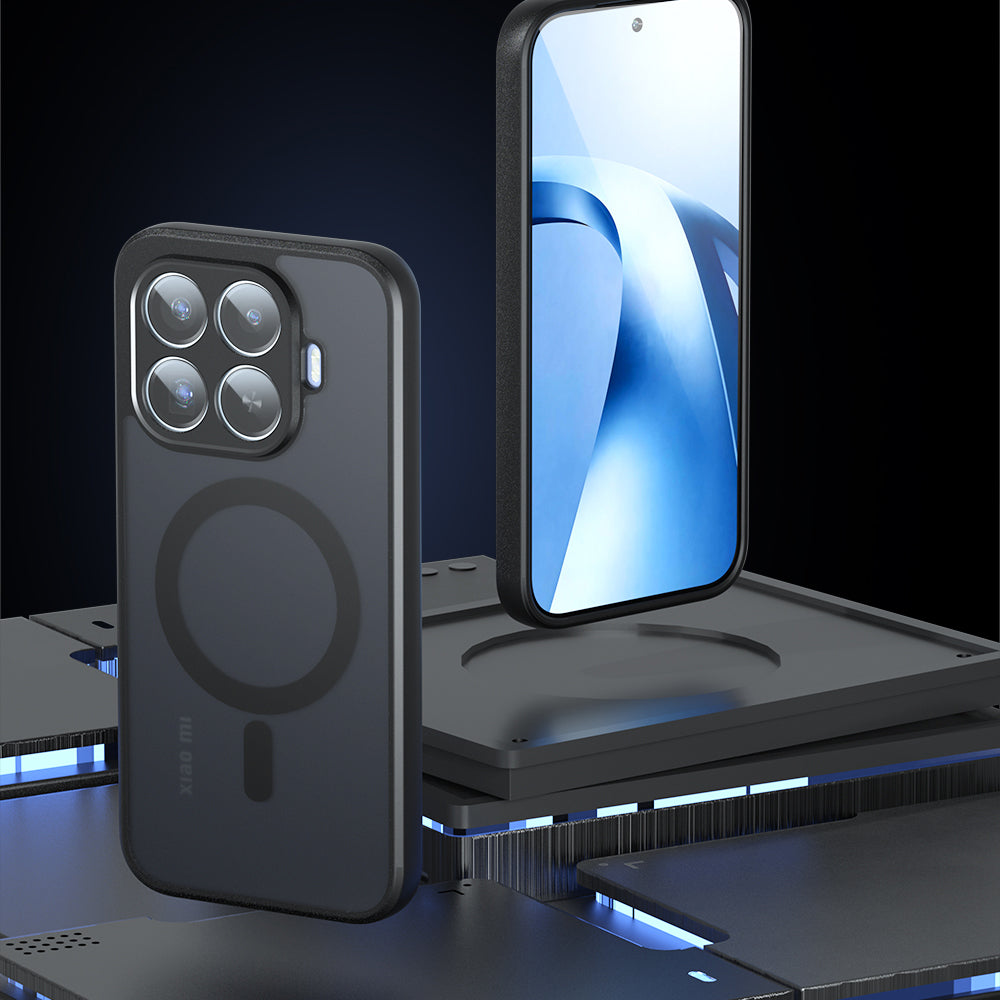 MagSafe-deksel for Xiaomi 17T Pro, Techsuit, PureFrost, Satinert svart