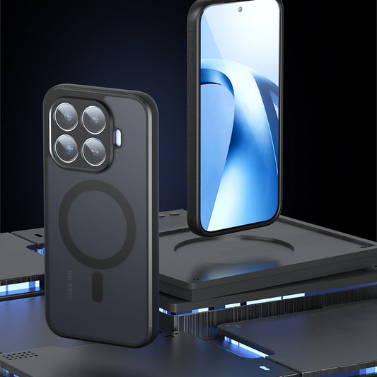 MagSafe-deksel for Xiaomi 17T Pro, Techsuit, PureFrost, Satinert svart