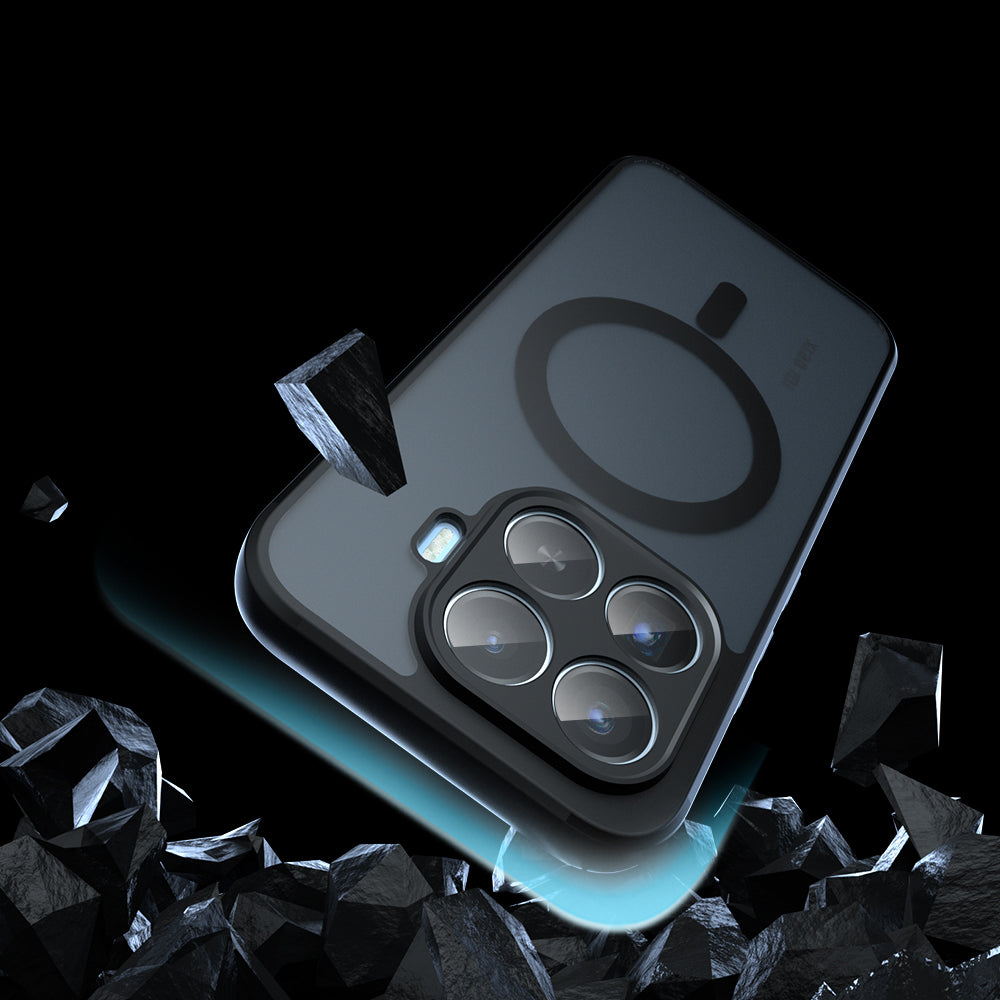 MagSafe-deksel for Xiaomi 17T Pro, Techsuit, PureFrost, Satinert svart