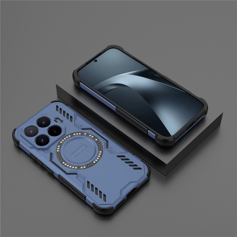 MagSafe-deksel for Xiaomi 17T, Techsuit, ArmorMag, Blå