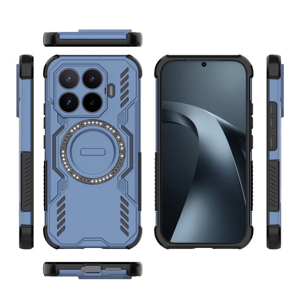 MagSafe-deksel for Xiaomi 17T, Techsuit, ArmorMag, Blå