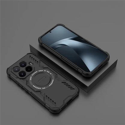 MagSafe-deksel for Xiaomi 17T, Techsuit, ArmorMag, svart