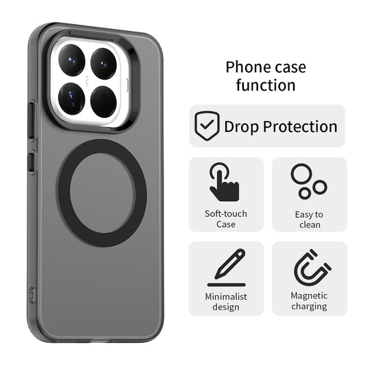 MagSafe-deksel for Xiaomi 17T, Techsuit, CandyCase, Svart