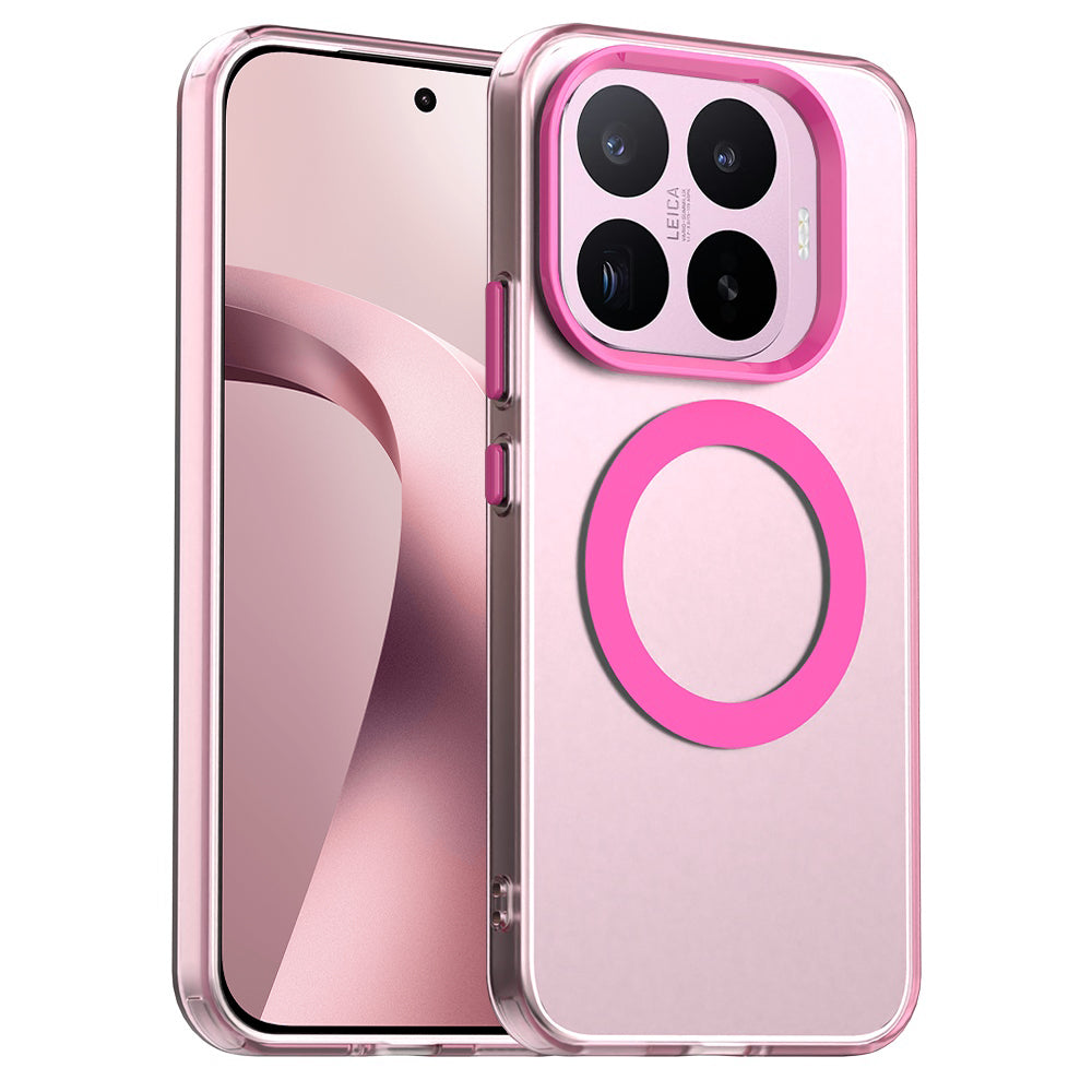 MagSafe-deksel for Xiaomi 17T, Techsuit, CandyCase, Rosa