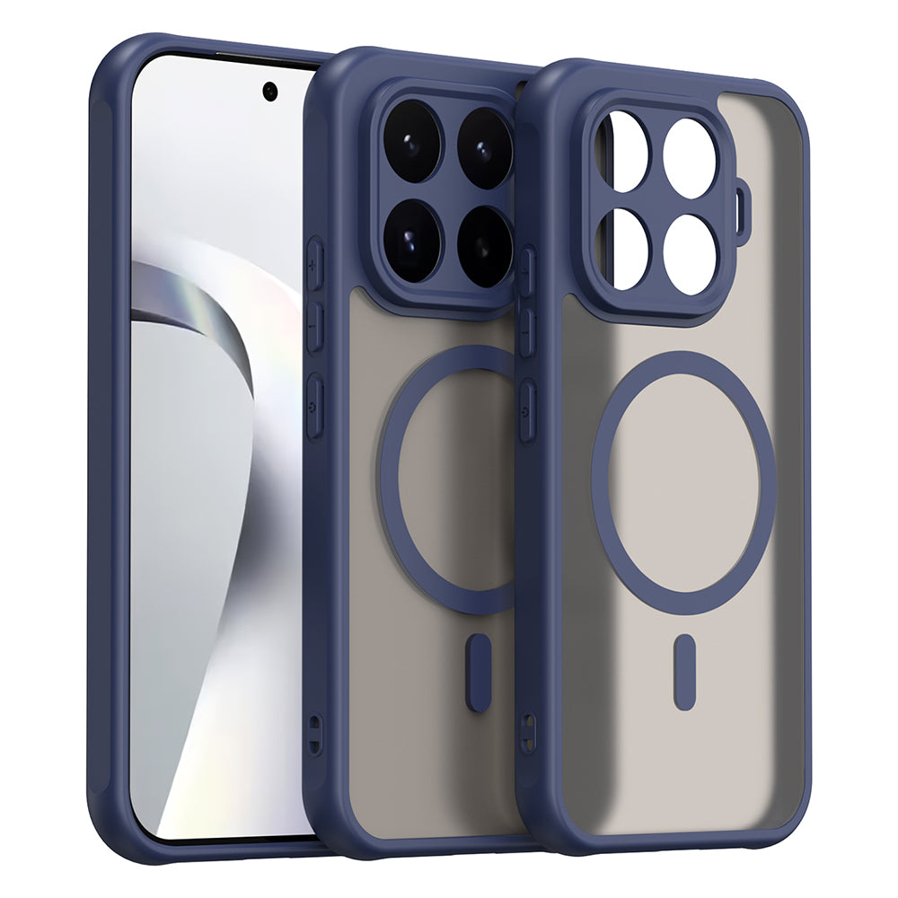 MagSafe-deksel for Xiaomi 17T, Techsuit, HaloFrost II, Marineblå