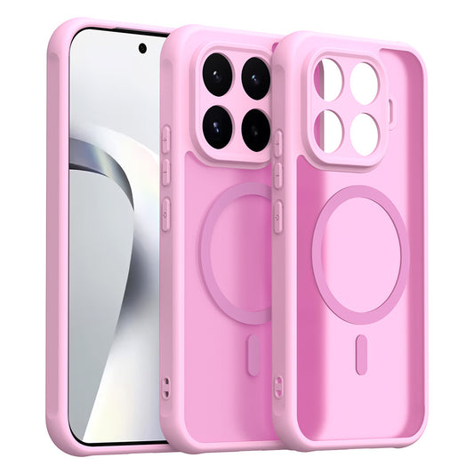 MagSafe-deksel for Xiaomi 17T, Techsuit, HaloFrost II, Rosa