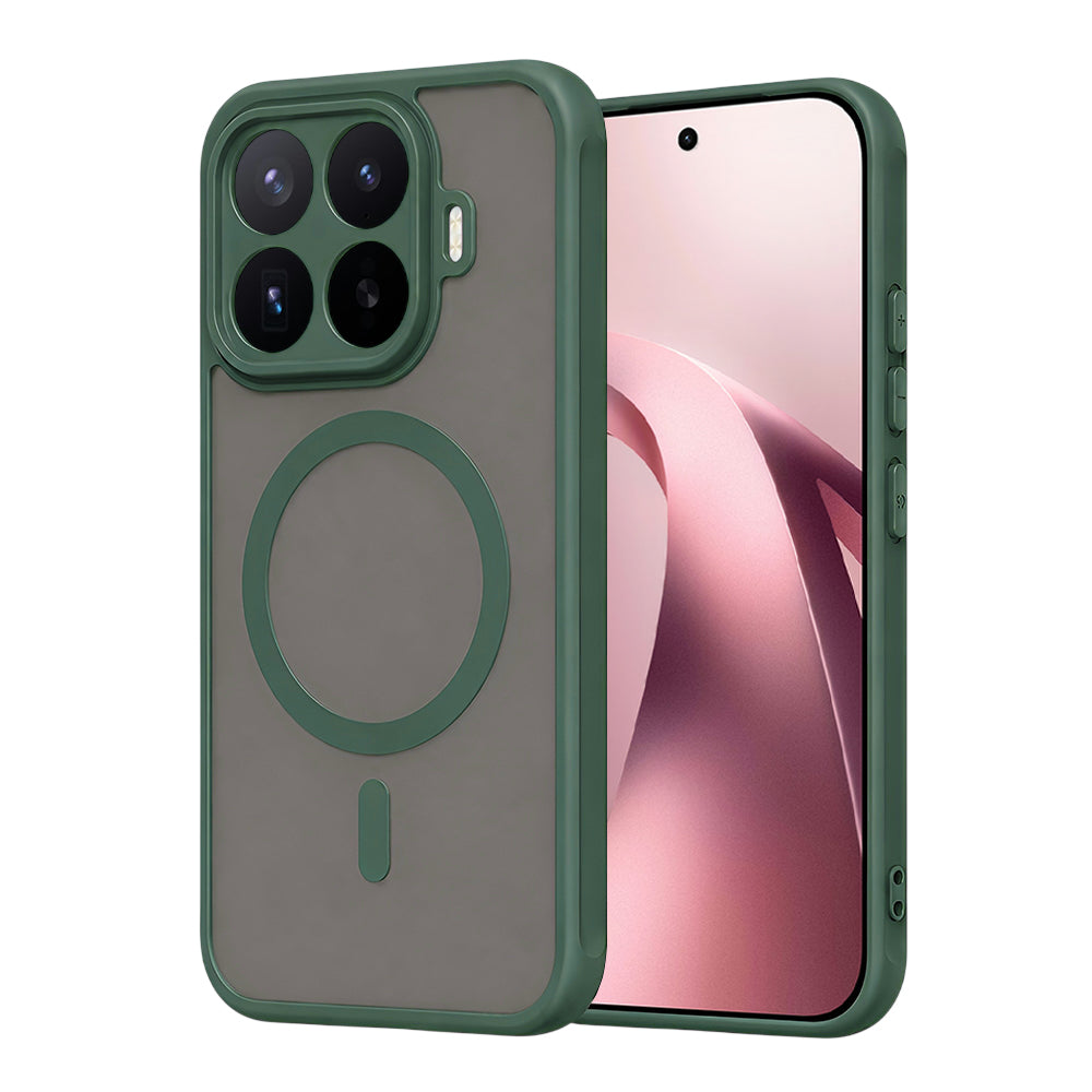 MagSafe-deksel for Xiaomi 17T, Techsuit, HaloFrost II, Grønn