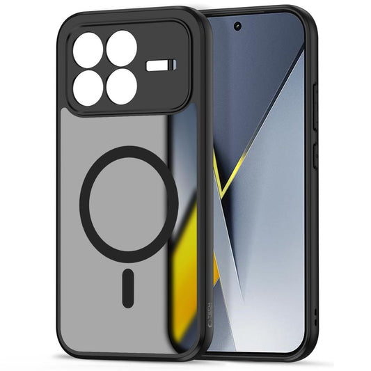 MagSafe deksel for Xiaomi Poco F8 Pro, Tech-Protect, Magmat, Svart