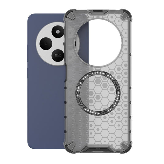 MagSafe-deksel for Xiaomi Poco C75 / Redmi 14C, Techsuit, HoneyComb Shield, svart
